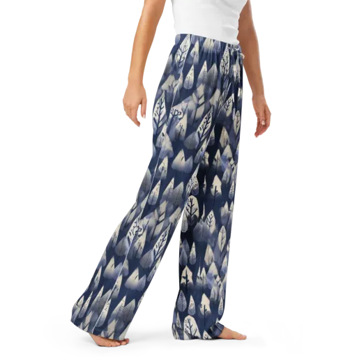 Winter Forest on a Women's Pajama Pants
