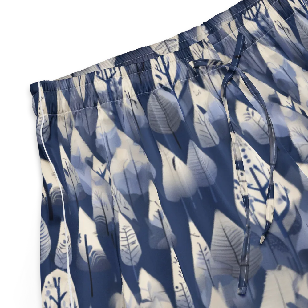 Winter Forest on Women's Pajama Shorts — Product details