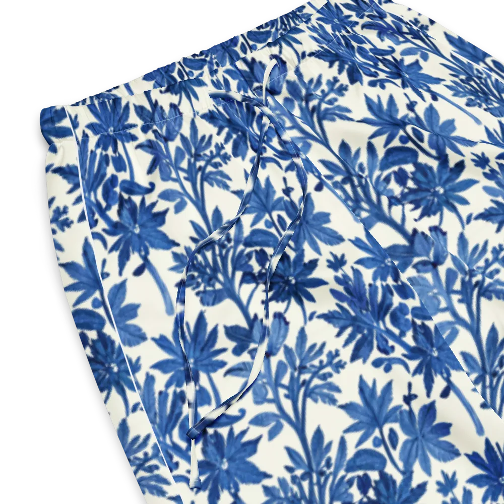 Blue Botanical on Women's Pajama Pants — Product details