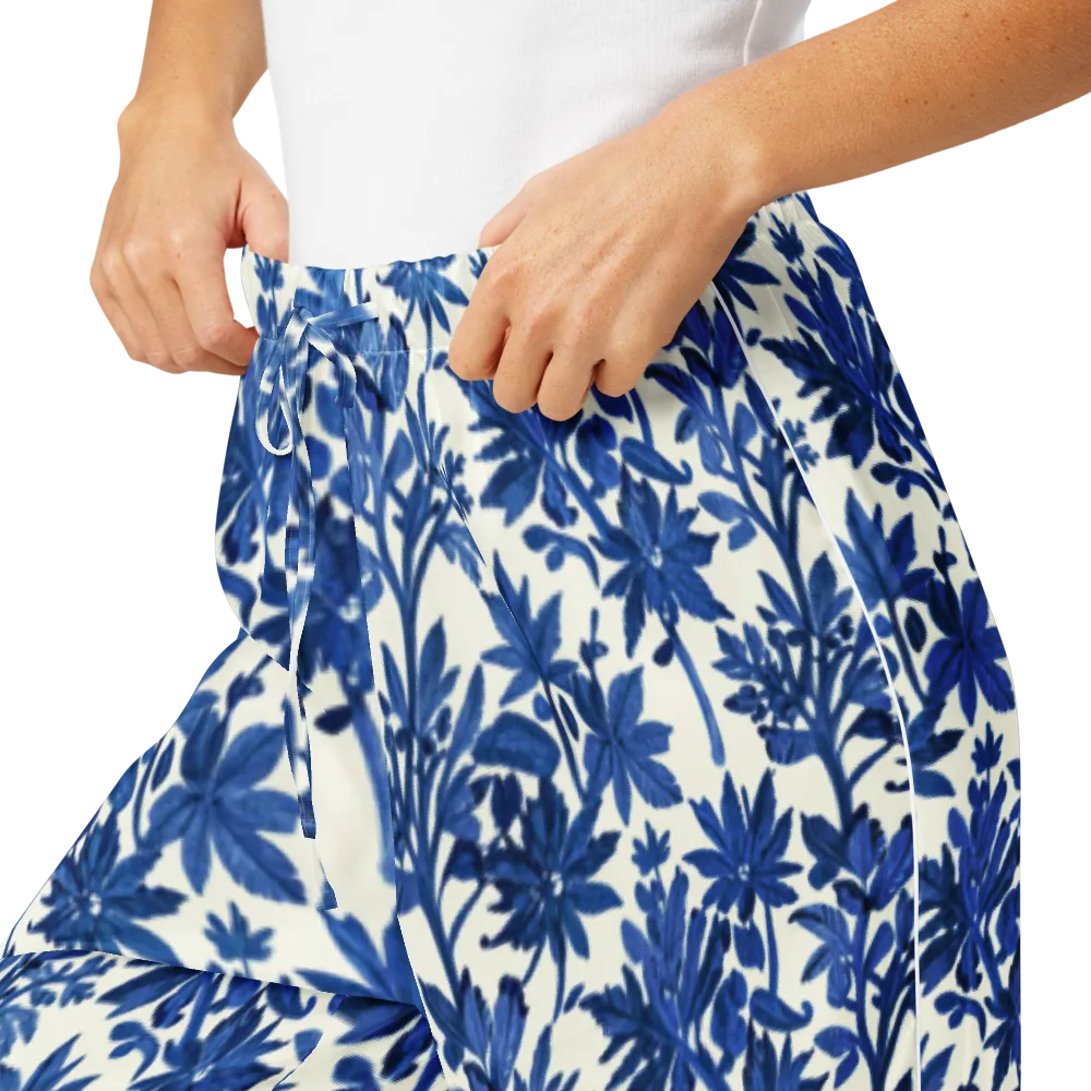 Blue Botanical on Women's Pajama Pants — Product details