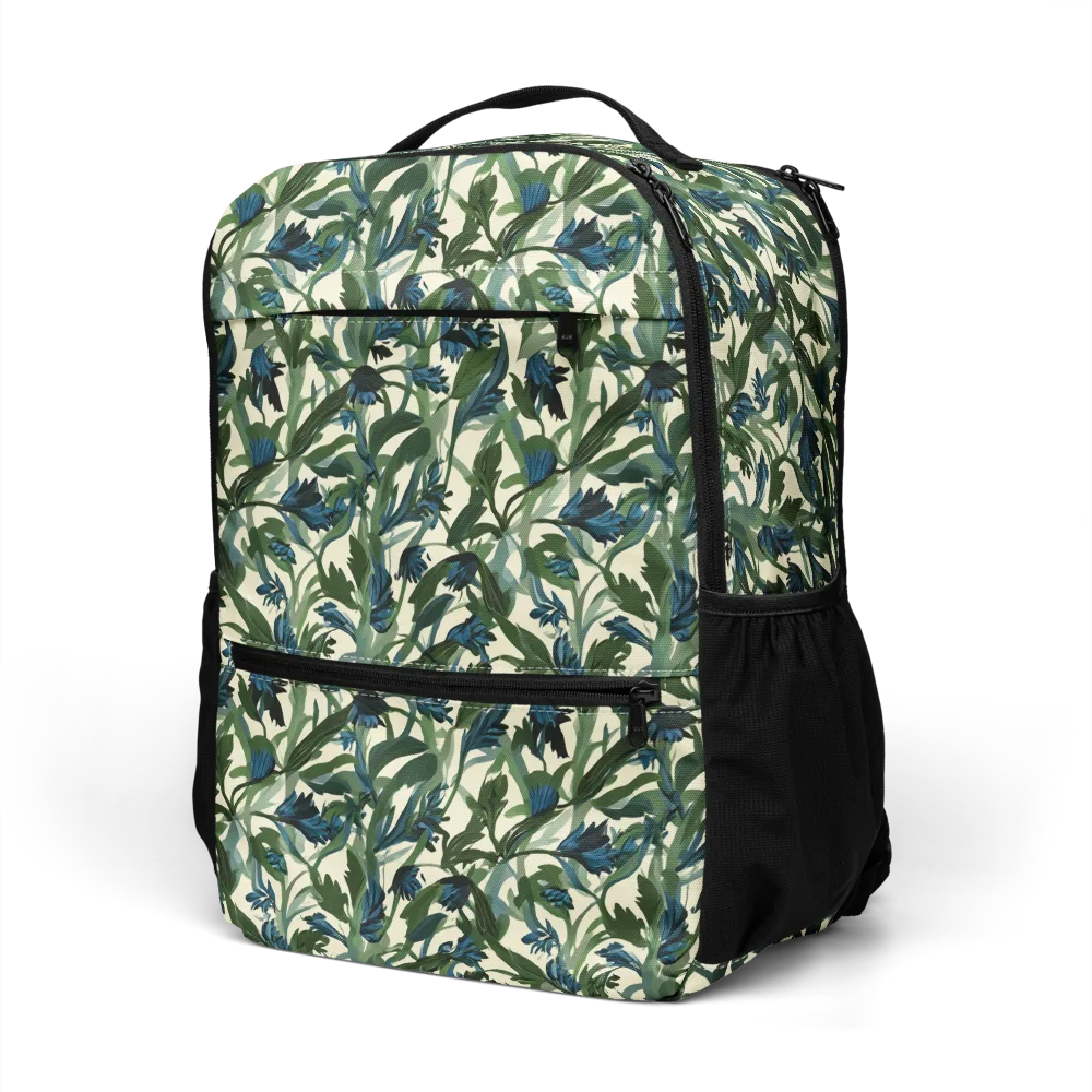 Bluebell Bramble on Utility Backpack — Left Front