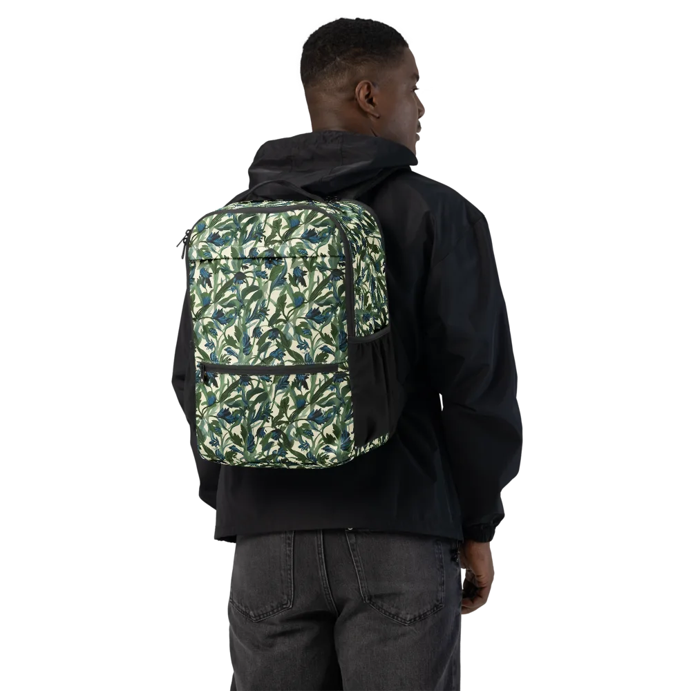 Bluebell Bramble on Utility Backpack — Back