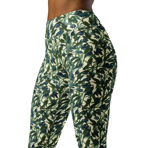 Bluebell Bramble on Yoga Leggings