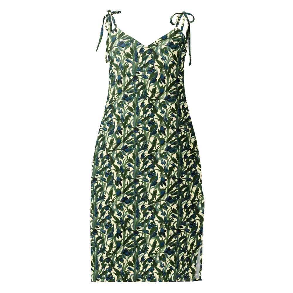 Bluebell Bramble on Slip Dress — Front