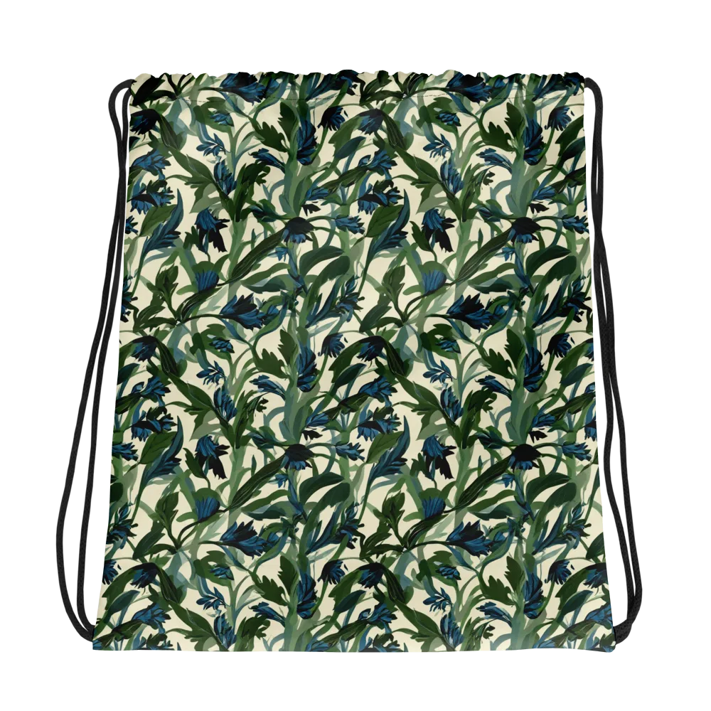 Bluebell Bramble on Drawstring Bag — Photo