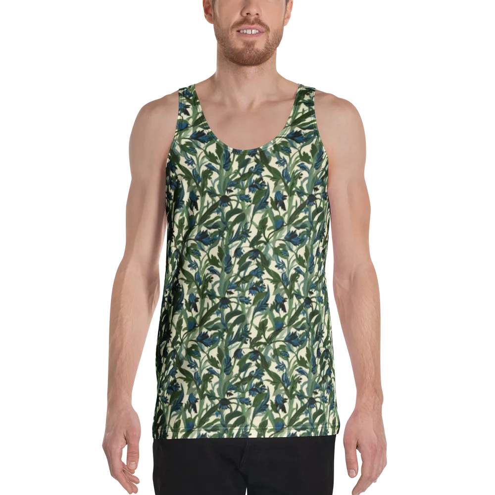 Bluebell Bramble on Men's Tank Top — Front