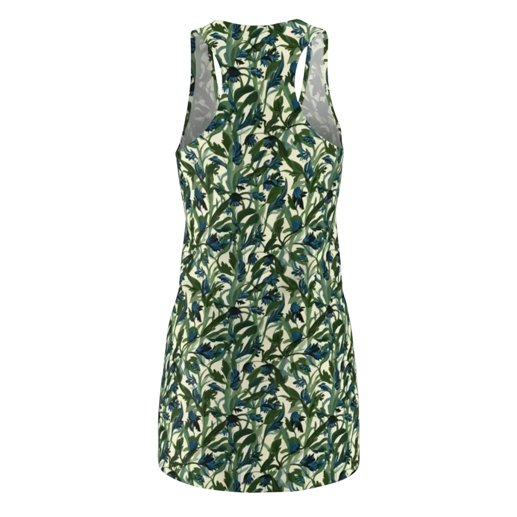 Bluebell Bramble on Racerback Dress — Back