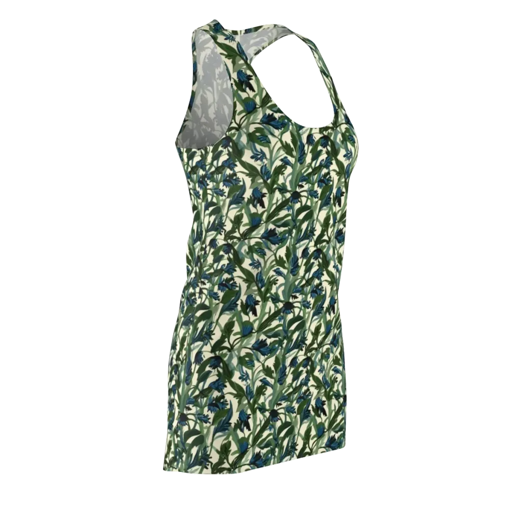 Bluebell Bramble on Racerback Dress — Front Side