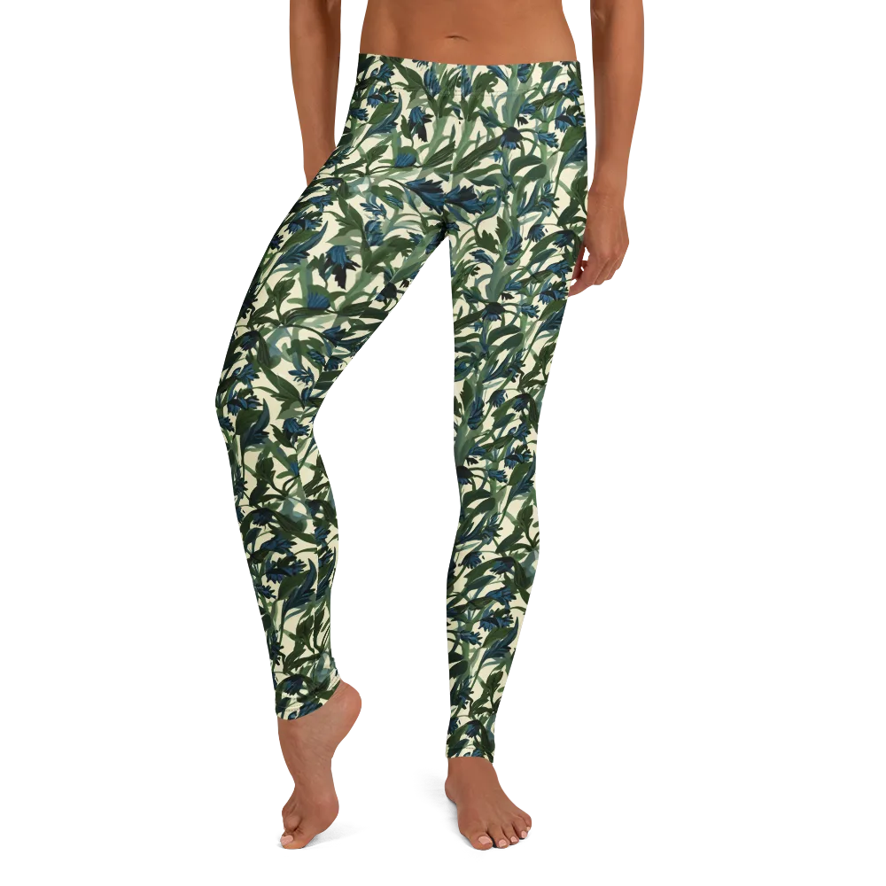 Bluebell Bramble on Leggings — Front