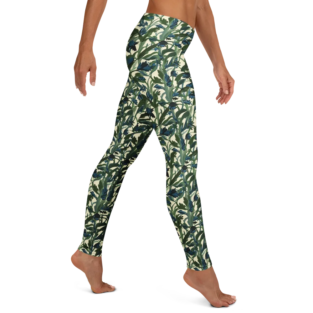 Bluebell Bramble on Leggings — Right