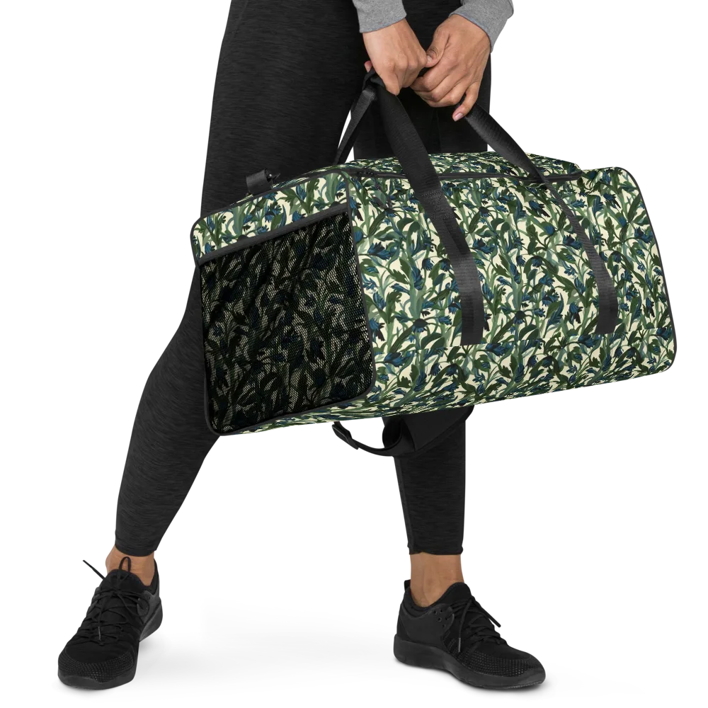 Bluebell Bramble on Duffle Bag — Right Front