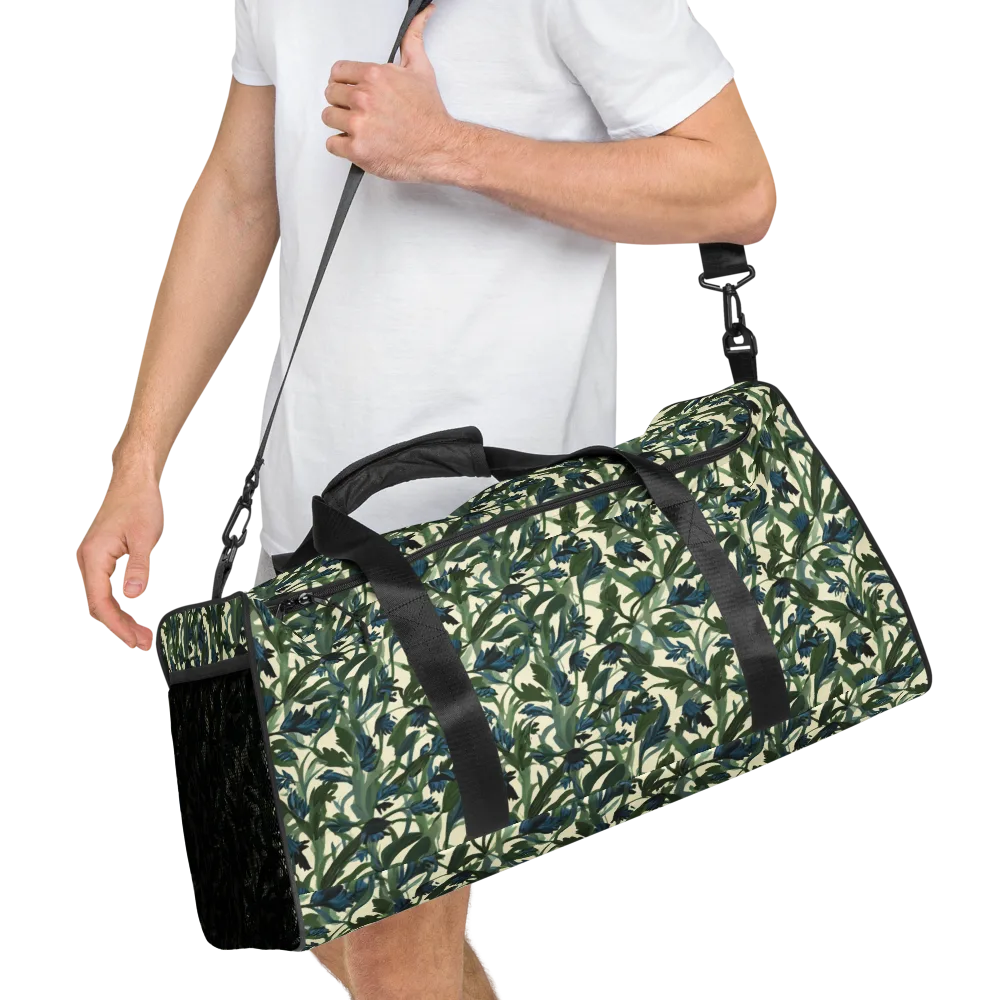 Bluebell Bramble on Duffle Bag — Right Front
