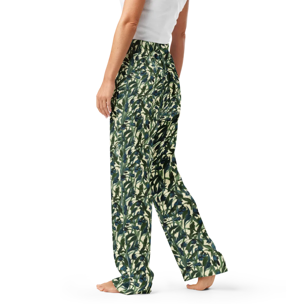 Bluebell Bramble on Women's Pajama Pants — Left