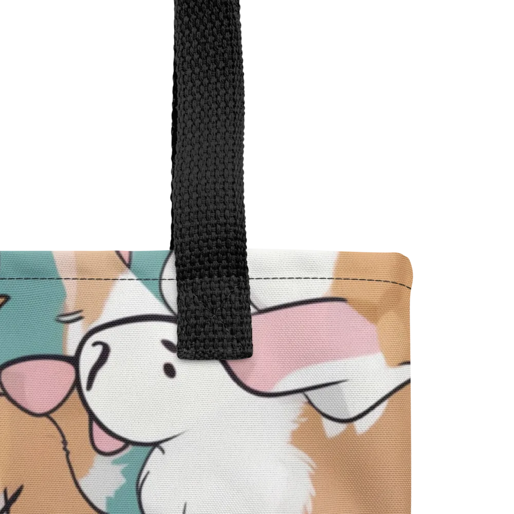 Corgi Carousel on Tote Bag — Product details