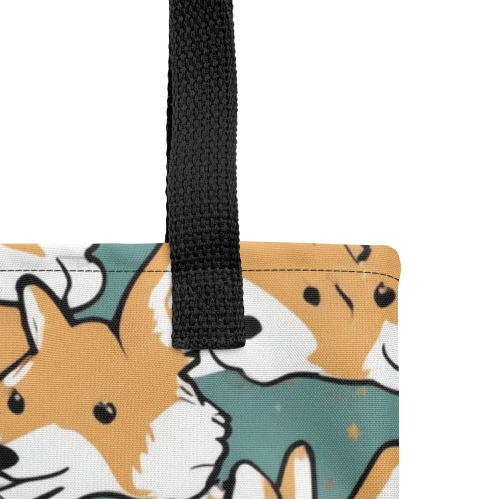 Corgi Constellation on Tote Bag — Product details