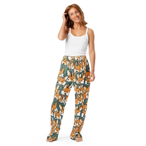 Corgi Constellation on a Women's Pajama Pants