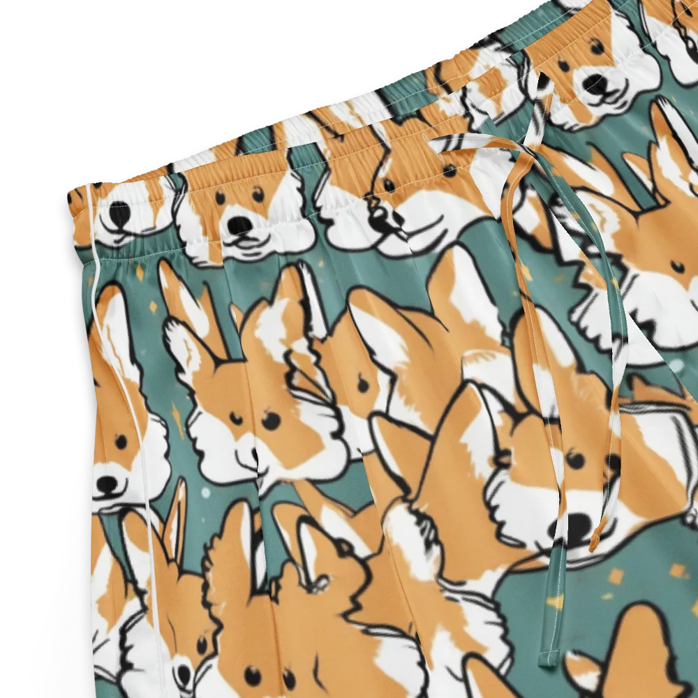Corgi Constellation on Women's Pajama Shorts — Product details