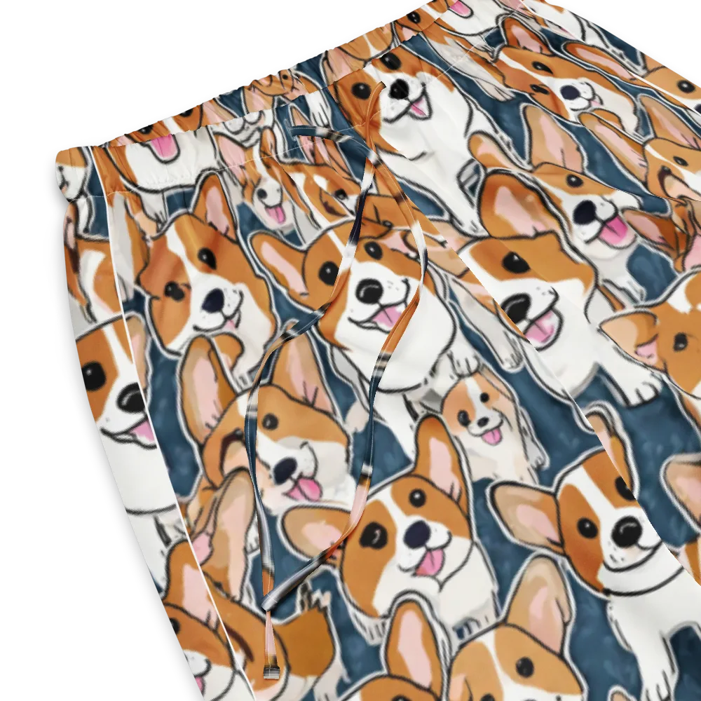 Corgi Commotion on Women's Pajama Pants — Product details