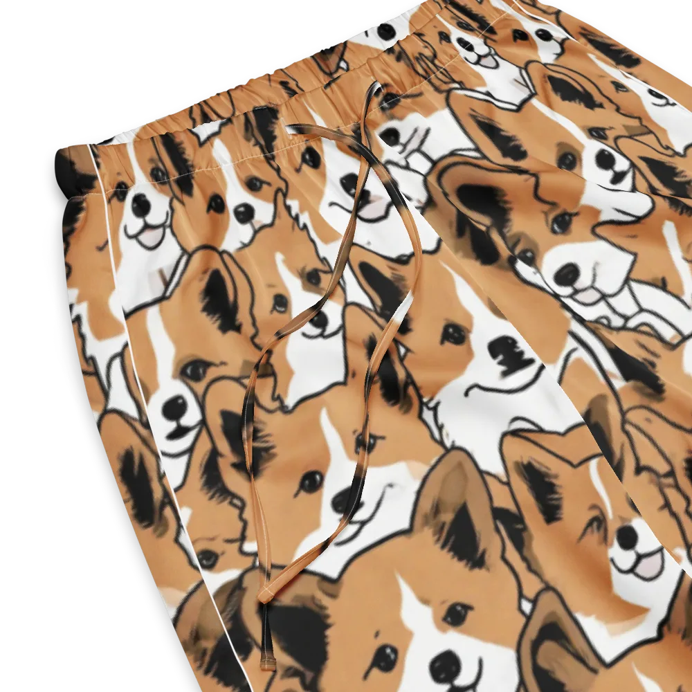 Corgi Crowd on Women's Pajama Pants — Product details