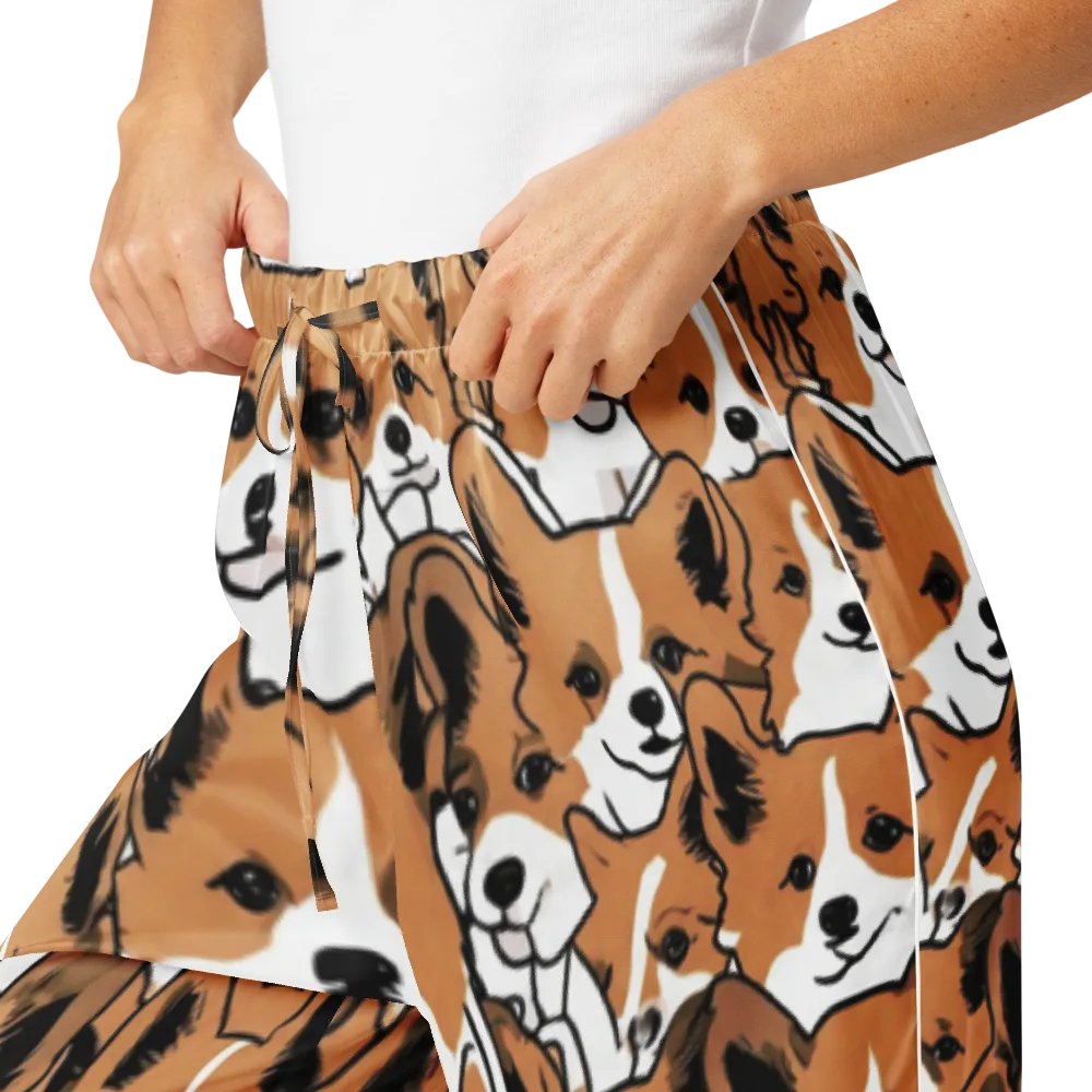 Corgi Crowd on Women's Pajama Pants — Product details