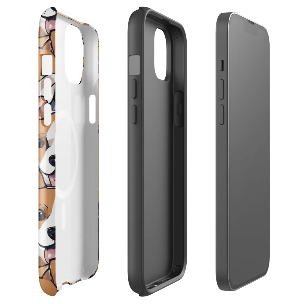 Corgi Caboodle on MagSafe Tough Case for iPhone® — Front