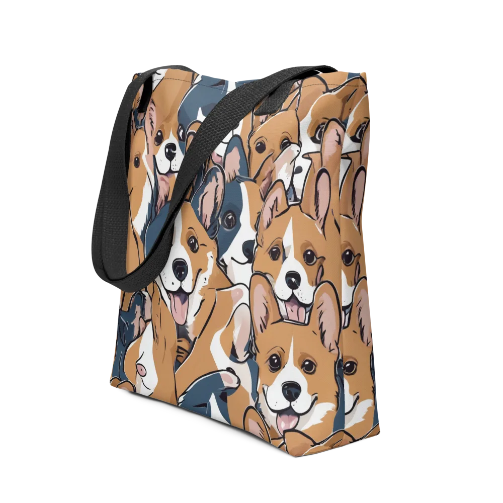 Corgi Caboodle on Tote Bag — Front