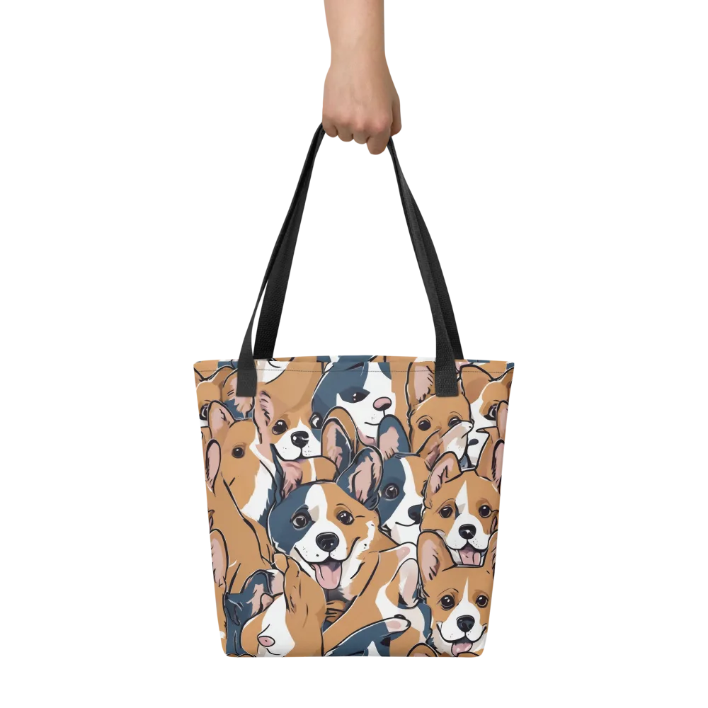 Corgi Caboodle on Tote Bag — Front