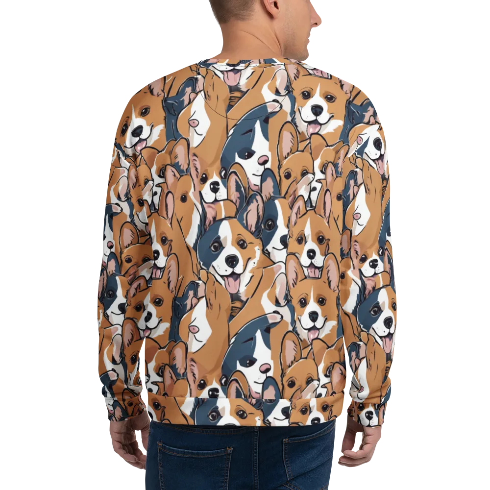 Corgi Caboodle on Sweatshirt — Back