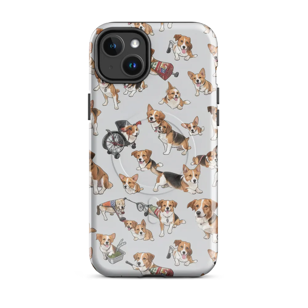 Good Dog Parade on MagSafe Tough Case for iPhone® — Front