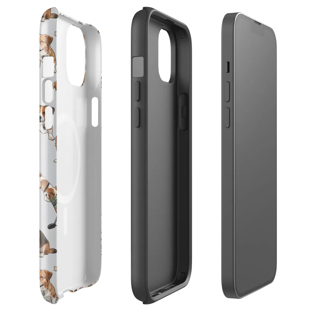 Good Dog Parade on MagSafe Tough Case for iPhone® — Front