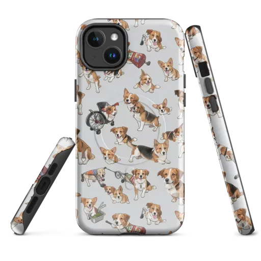 Good Dog Parade on a MagSafe Tough Case for iPhone®