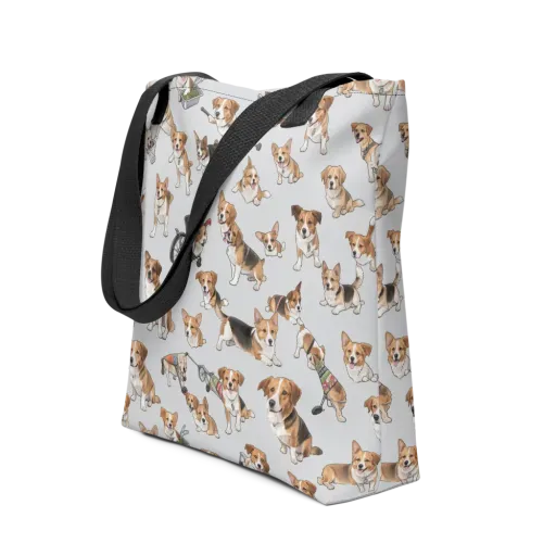 Good Dog Parade on a Tote Bag