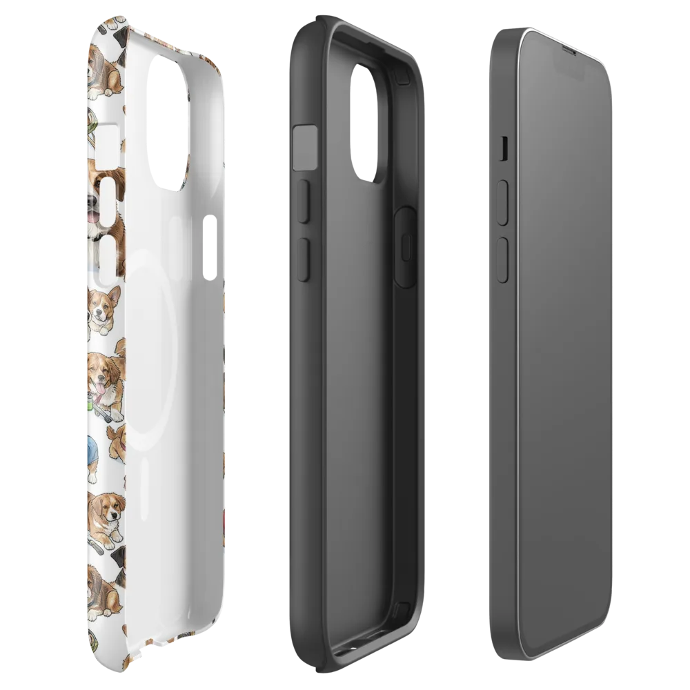 Paws On Parade on MagSafe Tough Case for iPhone® — Front