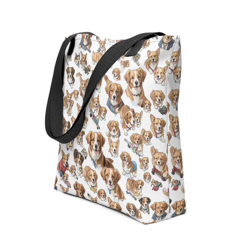 Paws On Parade on Tote Bag — Front