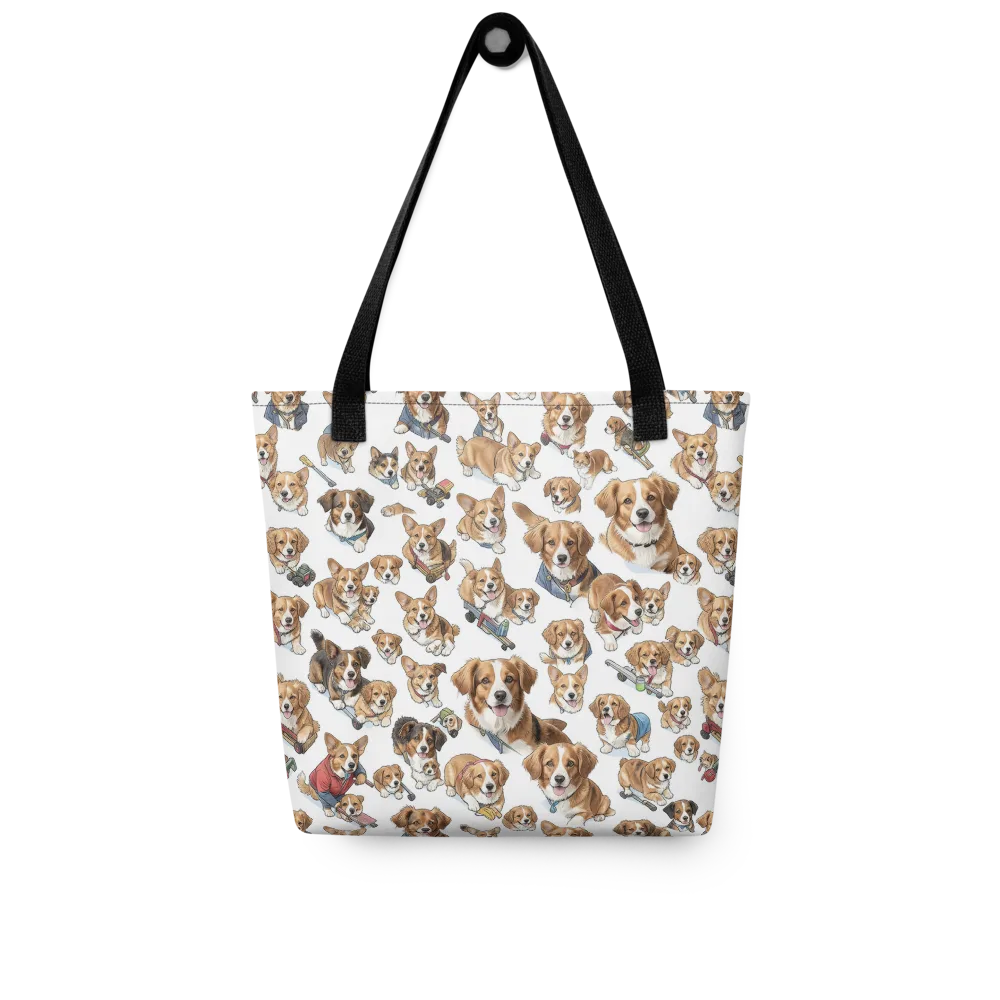 Paws On Parade on Tote Bag — Front