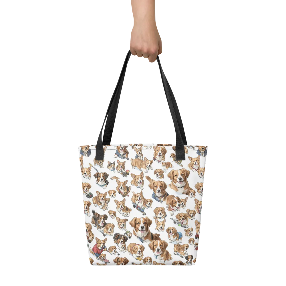Paws On Parade on Tote Bag — Front