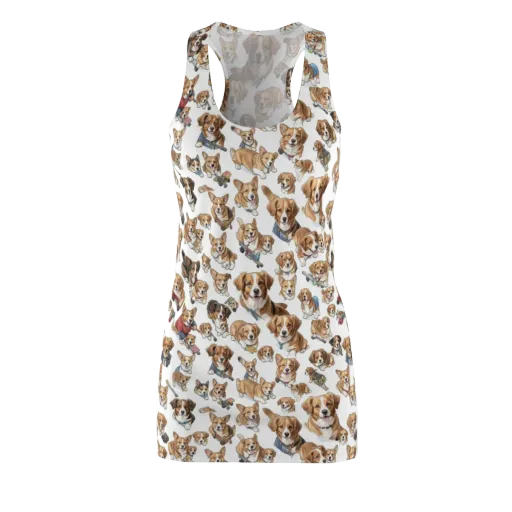 Paws On Parade on a Racerback Dress