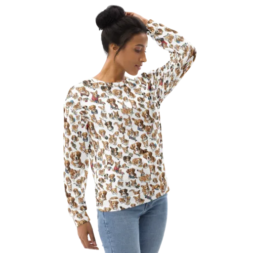Paws On Parade on a Sweatshirt