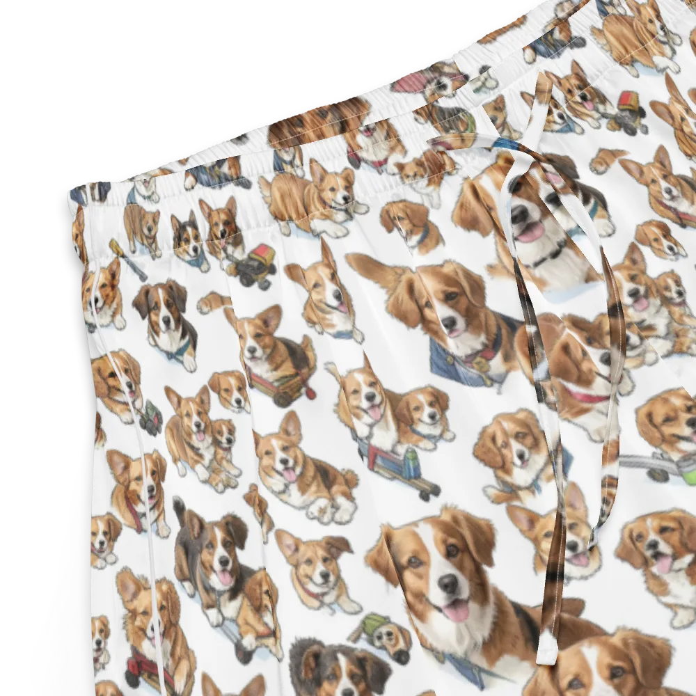 Paws On Parade on Women's Pajama Shorts — Product details