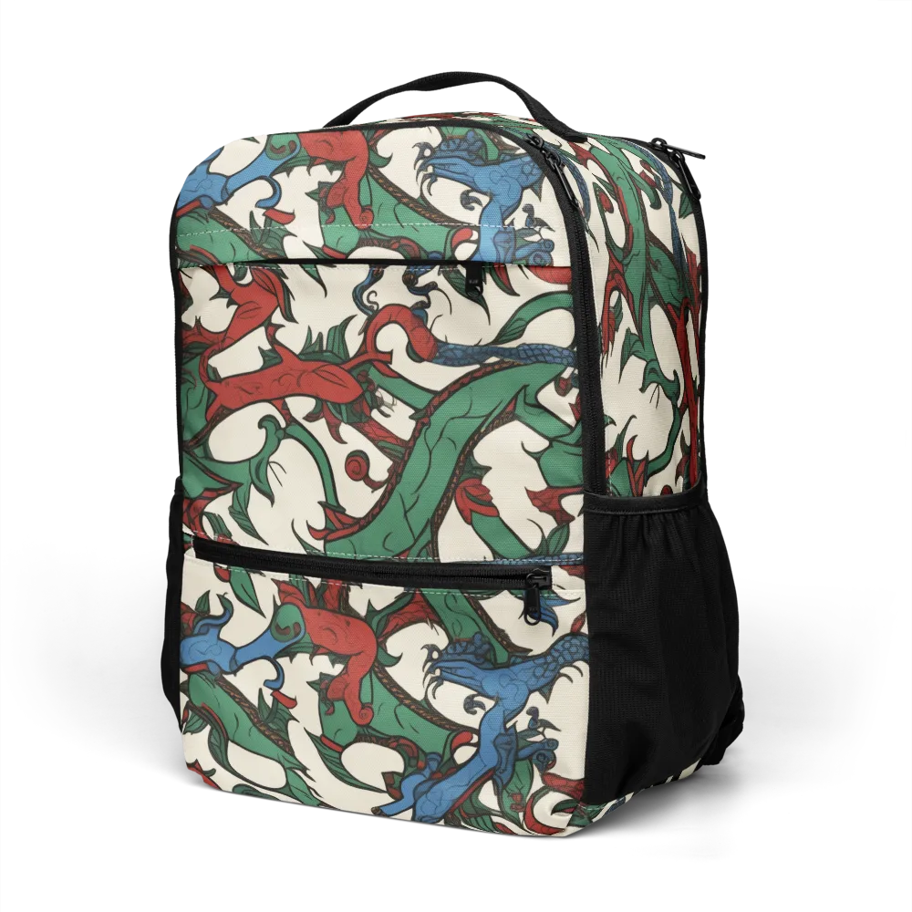 Dragonvine on Utility Backpack — Left Front