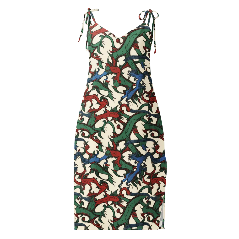 Dragonvine on Slip Dress — Front