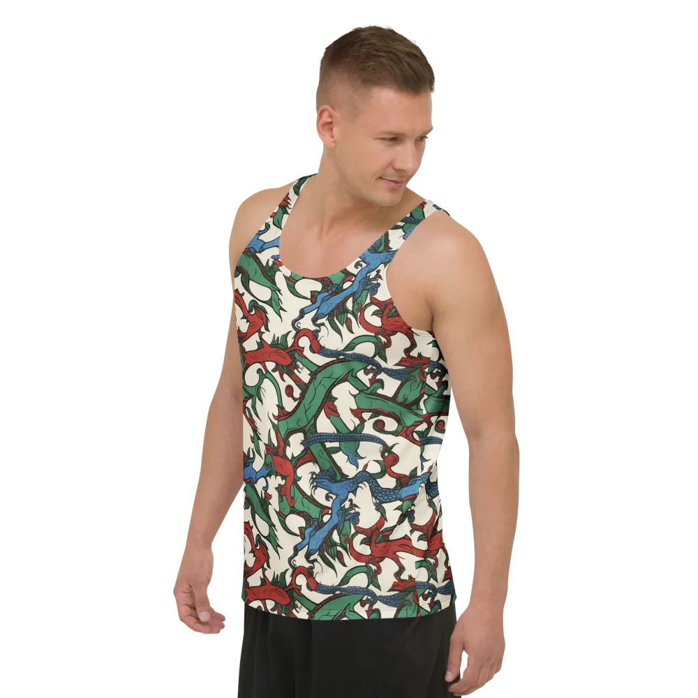 Dragonvine on Men's Tank Top — Left Front