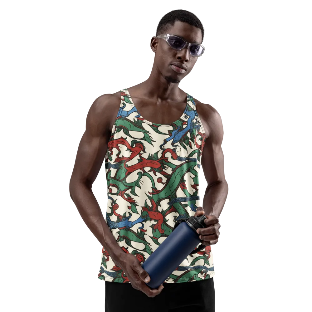 Dragonvine on Men's Tank Top — Front