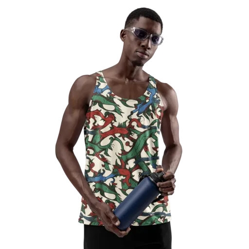 Dragonvine on a Men's Tank Top