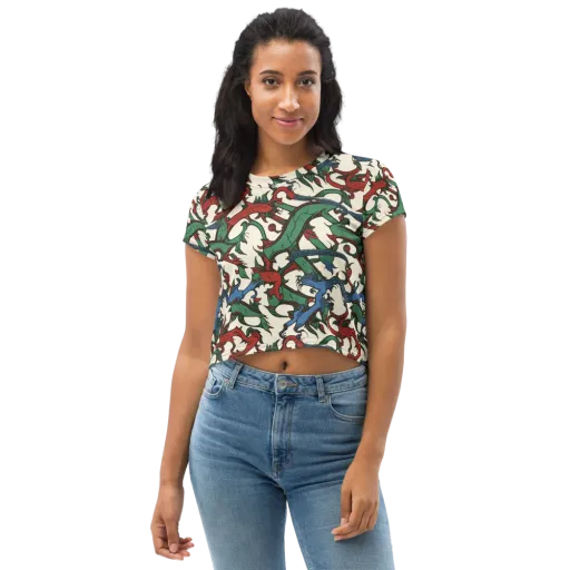 Dragonvine on a Crop Tee
