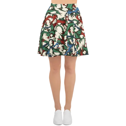 Dragonvine on a Skater Skirt