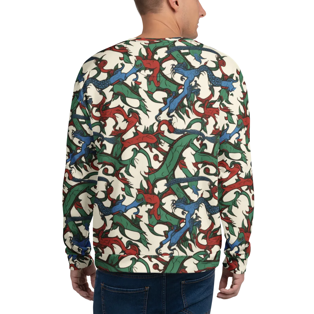 Dragonvine on Sweatshirt — Back