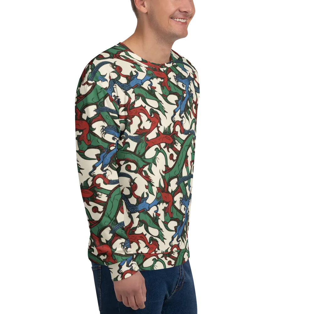 Dragonvine on Sweatshirt — Right Front