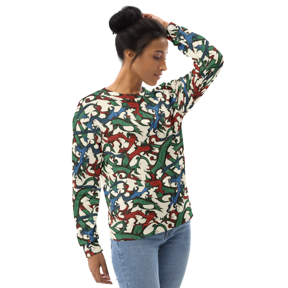 Dragonvine on Sweatshirt — Right Front