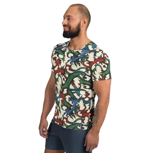 Dragonvine on a Men's Athletic T-Shirt